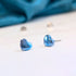 Heart Titanium Stud Earrings in a Range of Colours