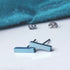 Rectangle Titanium Stud Earrings - 10mm - in a Range of Colours