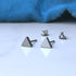 Triangle Titanium Stud Earrings in a Range of Colours