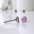 Light Pink Cubic Zirconia Titanium Earrings