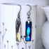 Bermuda Blue Crystal Titanium Long Drops