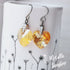 Metallic Sunshine Crystal Titanium Drop Earrings