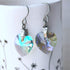 Rainbow Paradise Crystal Titanium Drop Earrings
